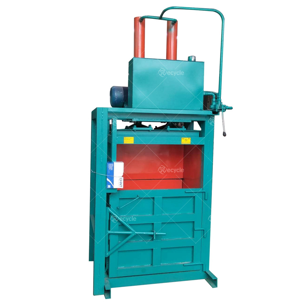 Manual Vertical Baling Compactor Machine Plastic Baling Machine Waster Paper Baler Machine