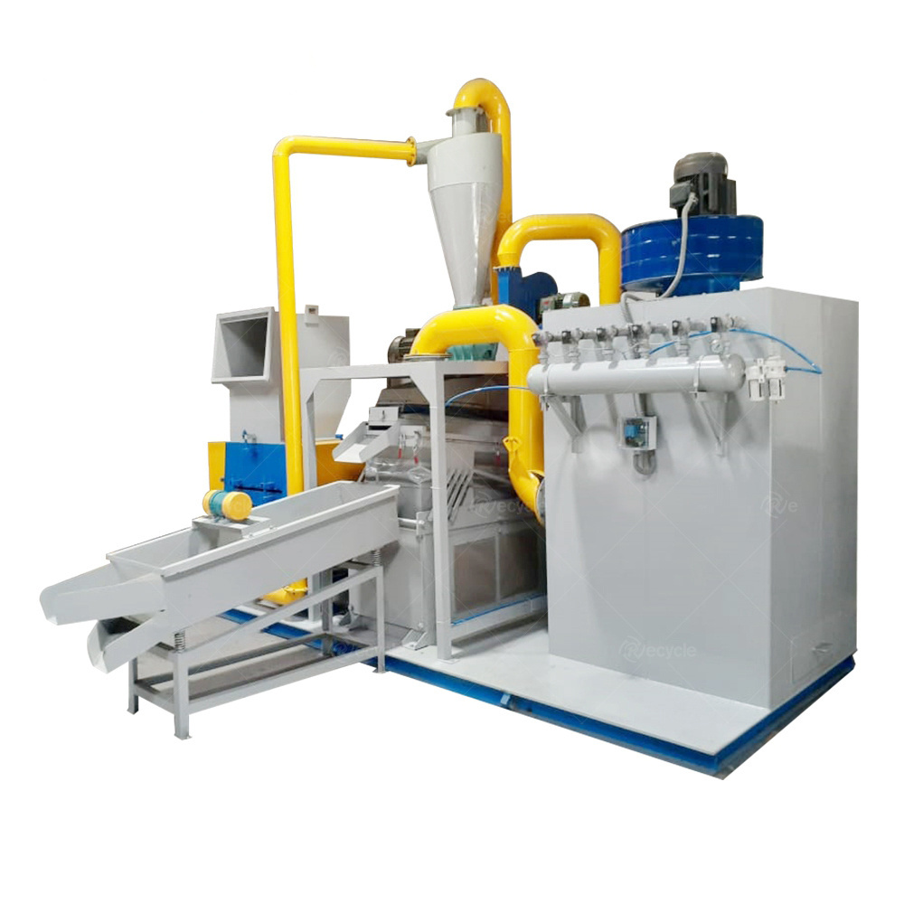 Hot!Automatic Copper Wire Grinding Scrap Metal Recycling Used PVC Cable Shredder Machine Price For Sale