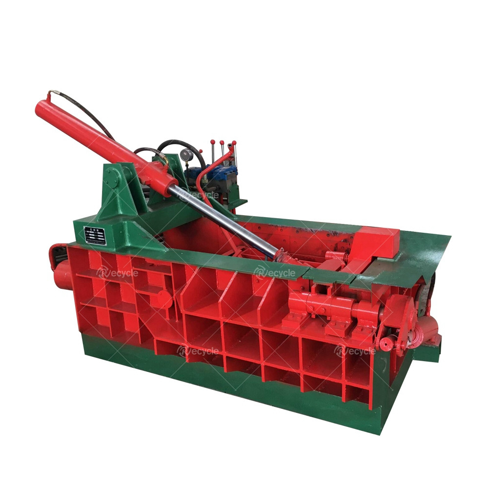 Scrap Steel Metal Compactor Baler Hydraulic Pressure Scrap Metal Press Baling Machine