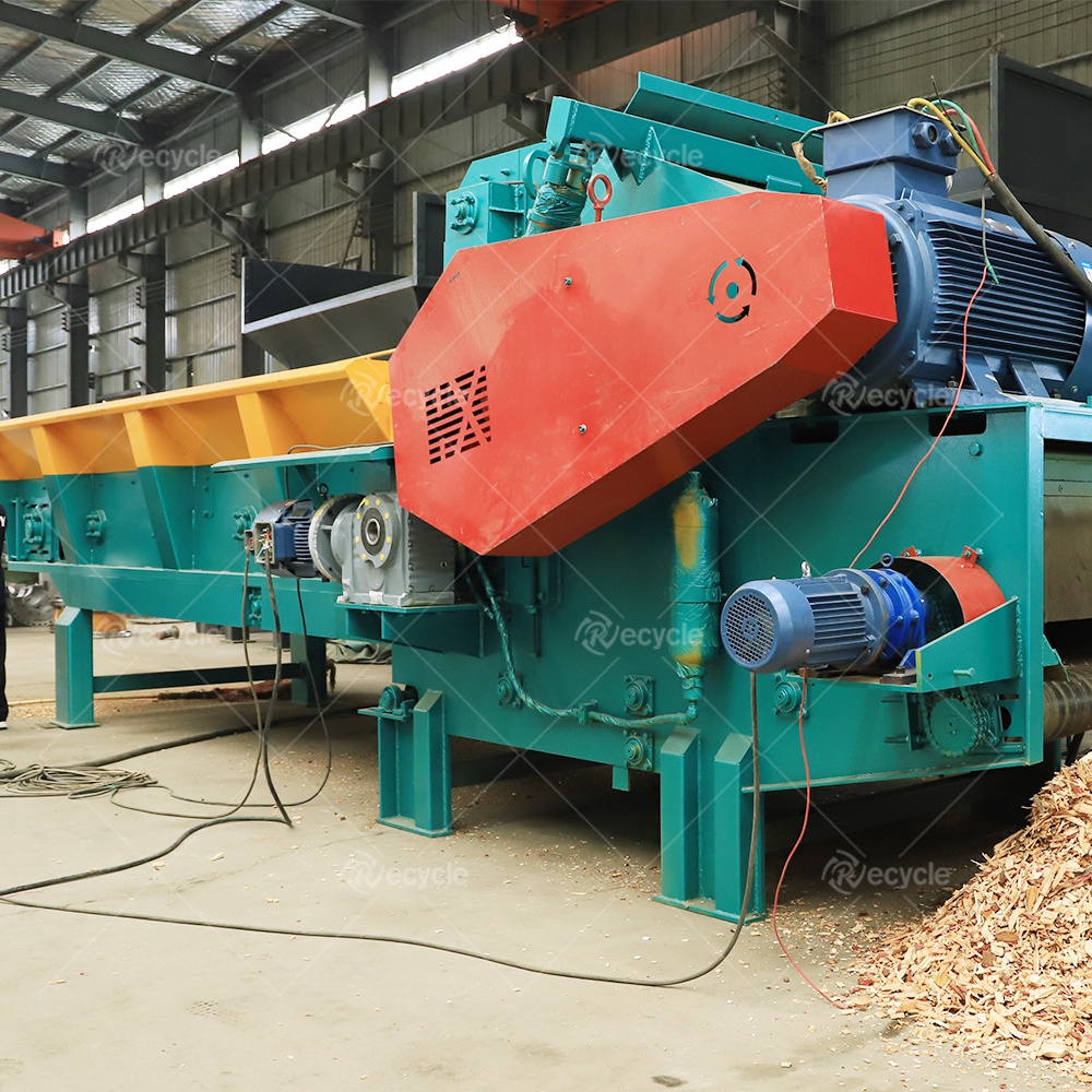 Wood Peeling Machine Solid Logs Into Chipper Shaving Flaking Machine