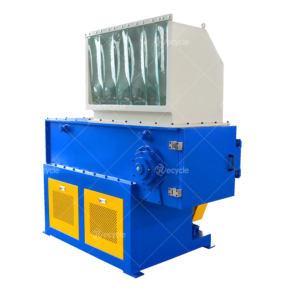 Small Recycling Waste Plastic Crusher Industrial Double Single Shaft Metal Wood Shredder