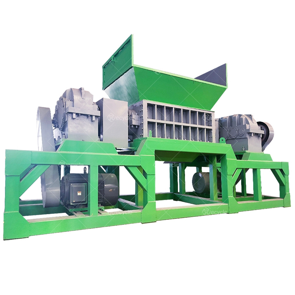 Hot Aluminum Cans Cardboard Box Scrap Copper Wire Plastic Recycling Shredder Machines