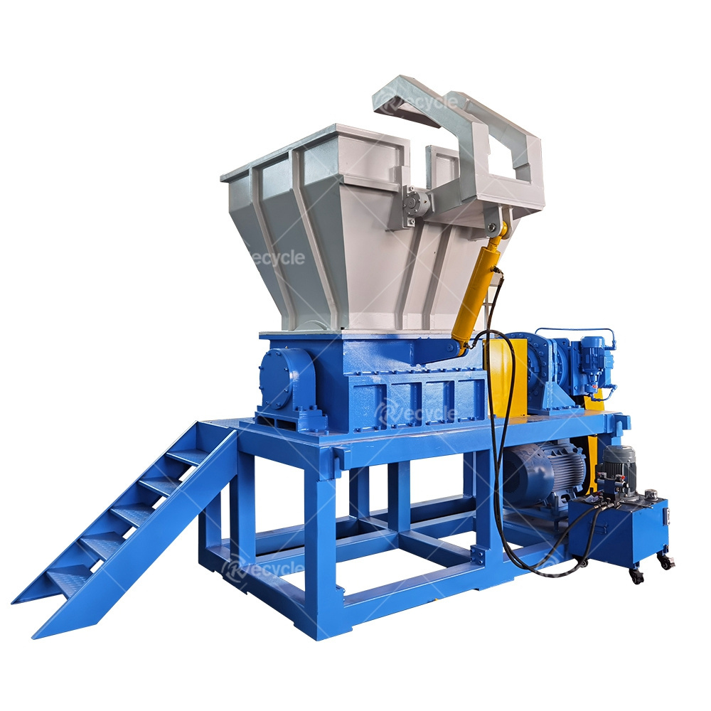 Heavy Duty Double Shaft Domestic Waste Garbage Shredder 2 Shaft Scrap Metal Shredder Machine