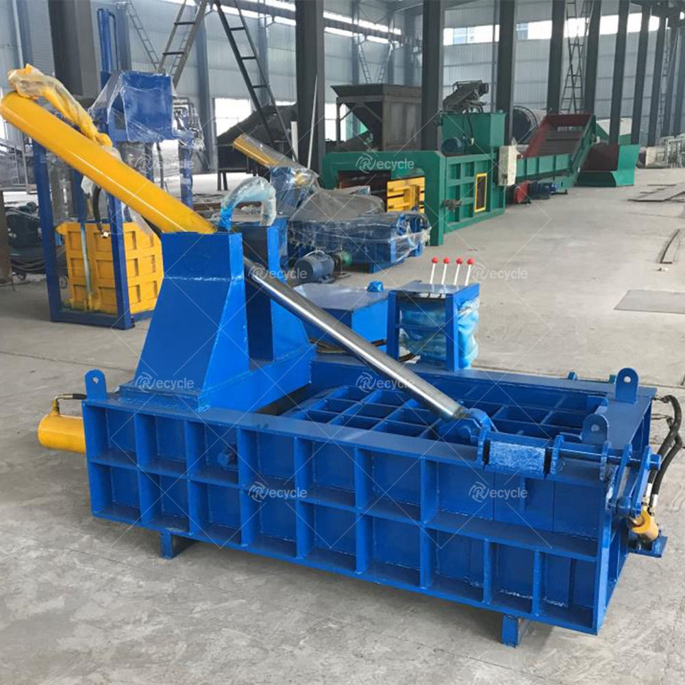 Scrap Steel Metal Compactor Baler Hydraulic Pressure Scrap Metal Press Baling Machine