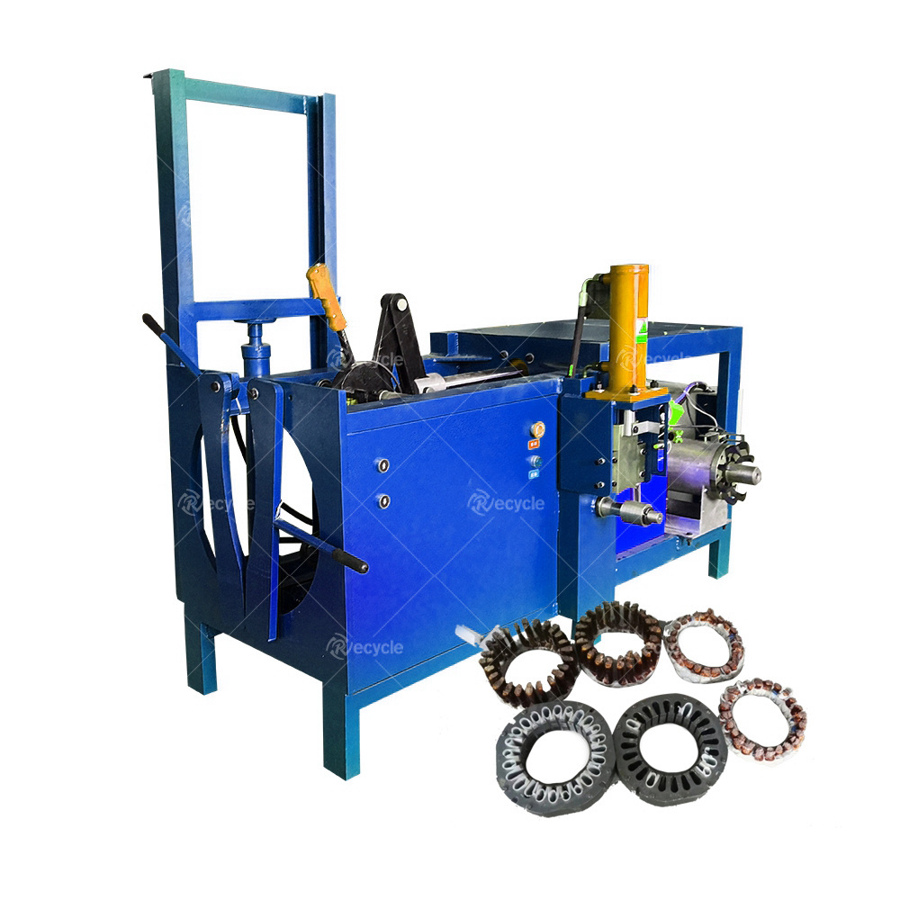 CE Motor Stator Cutting Machinery Motor Rotor Recycling Machine for Recycle Copper Scrap On Sale