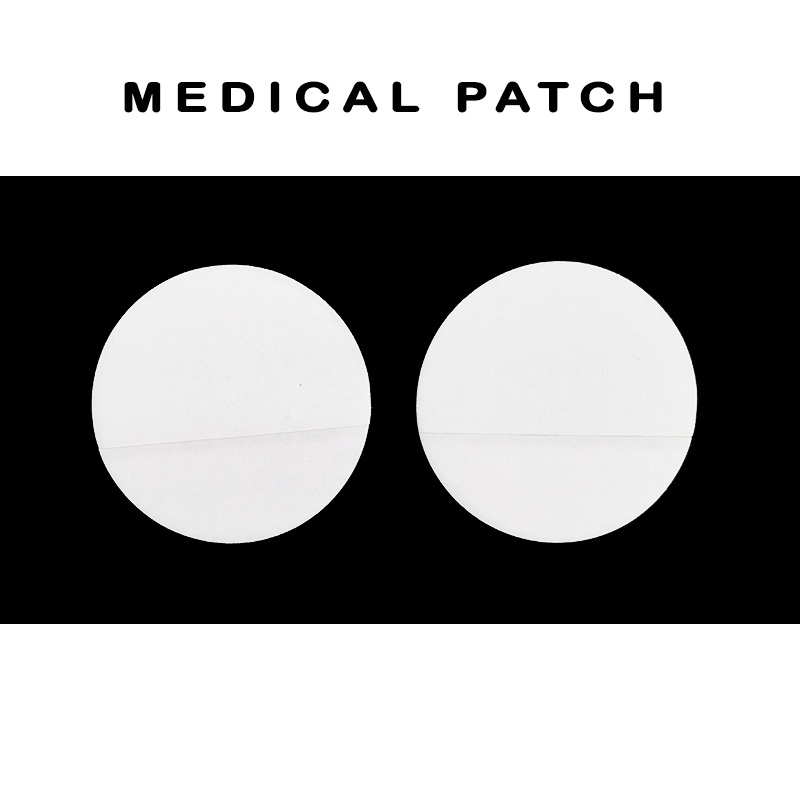 Disposable Double Sided Medical Silicone Patch round Careful Gel for Personal Skin Reusable and Safe