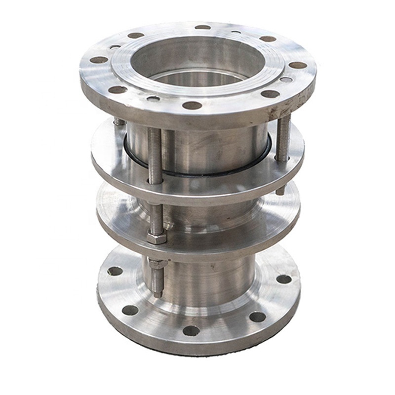 ruixuan manufacture factory price ductile cast iron material stainless steel flange DN500 PN 16 dismantling joint