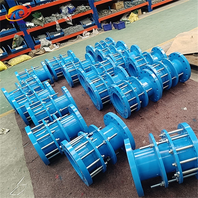 ruixuan manufacture factory price ductile cast iron material stainless steel flange DN500 PN 16 dismantling joint