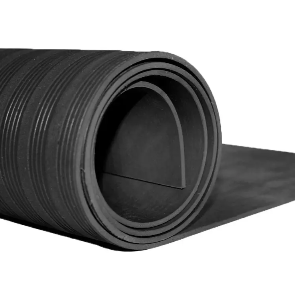 Insulating anti slip ribbed rubber sheet rubber corrugated sheet