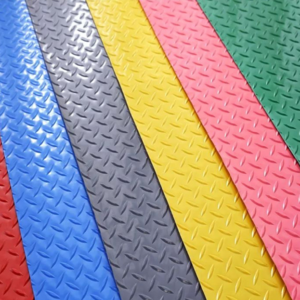 pvc vinyl non-slip roll floor mat plastic rubber garage floor mat