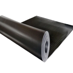 Insulating anti slip ribbed rubber sheet rubber corrugated sheet