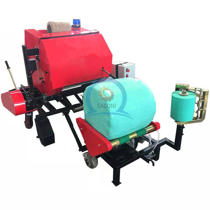 hot sale full automatic electric silage baler machine pine straw baler