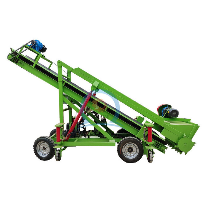 hot sale electric-driven 4m wheel silage reclaimer livestock grab equipment for cattle/sheep farm