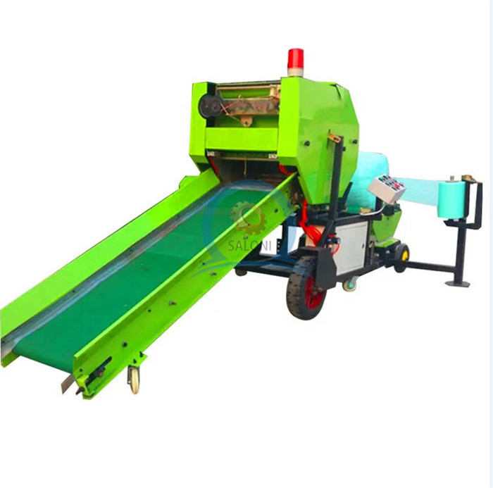 hot sale full automatic electric silage baler machine pine straw baler