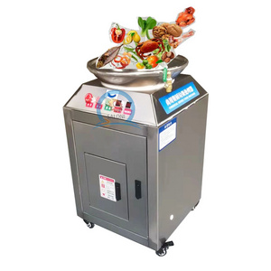 stainless steel waste food recycling machine/high efficiency kitchen waste food shredder/commercial electric waste food shredder