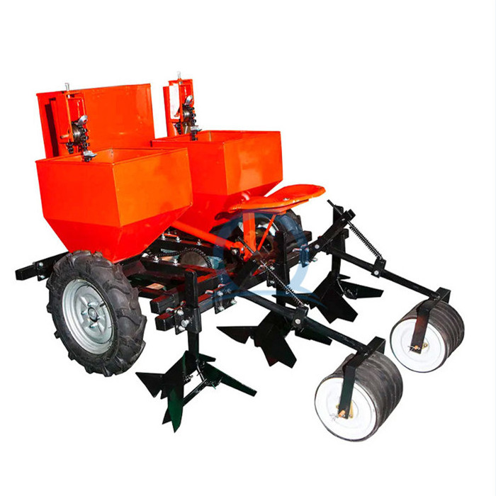 hot sale 2 rows potato planter, potato seeder with fertilizer applicator