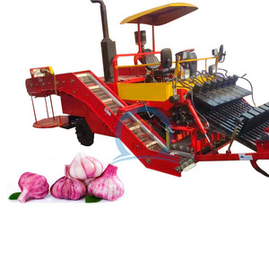 hot sale garlic combine harvester/automatic garlic root cutter/garlic combined harvester