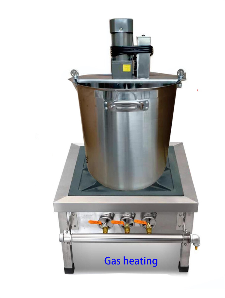 stainless steel commercial automatic hot pot jam cooking mixing machine