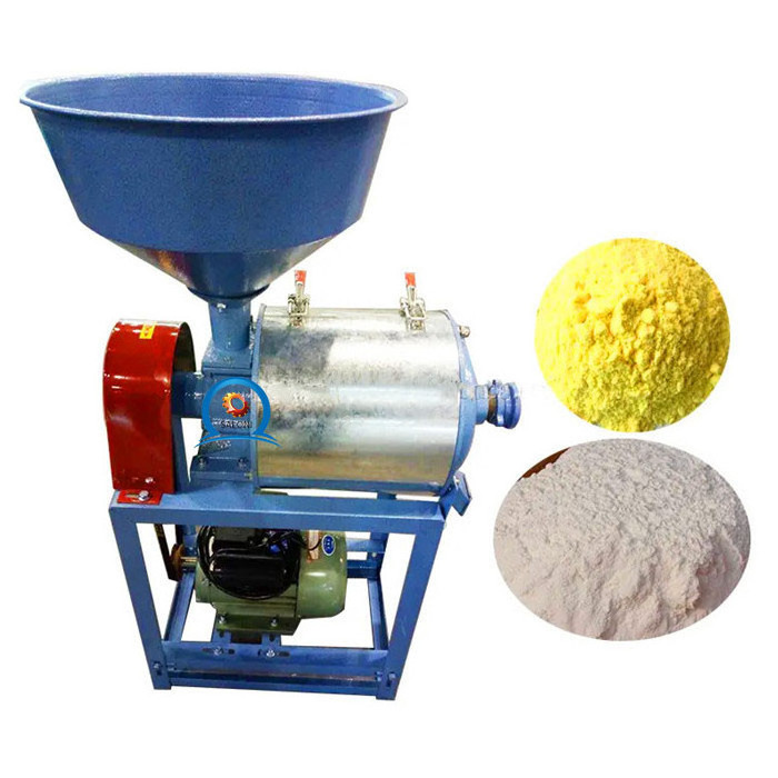 hot sale electric wheat /rice/bean/corn/maize mill grinder /grain grinding machine 40--120 kg/h