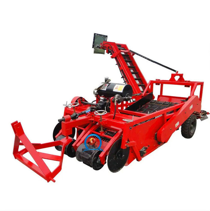 hot sale potatoes harvest machinery 4u-1 single row potato harvester mounted tractor uesd farm machine