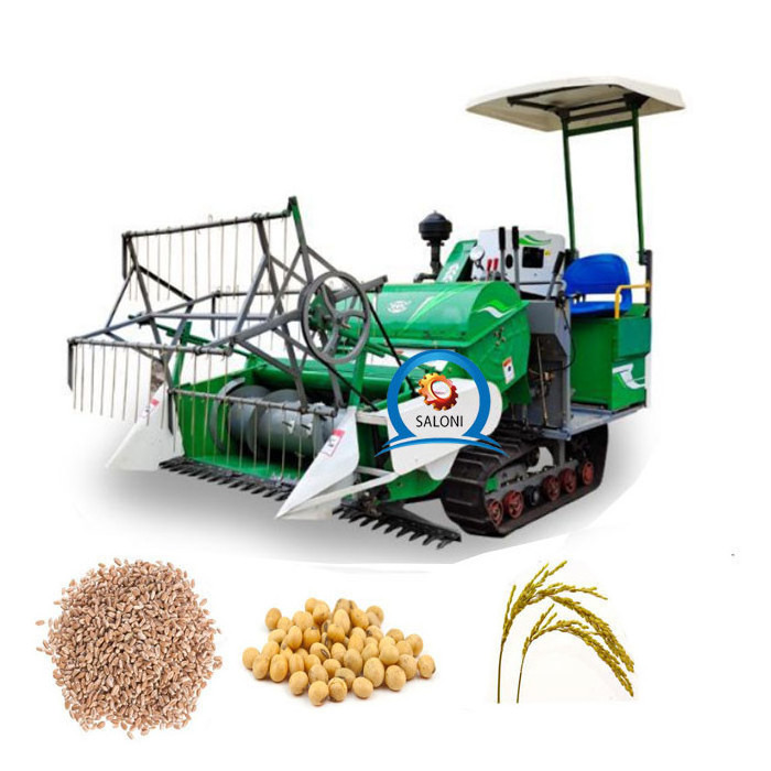 hot sale  small crawler rice harvester, mini soybean harvester mini combine harvester in sri lanka