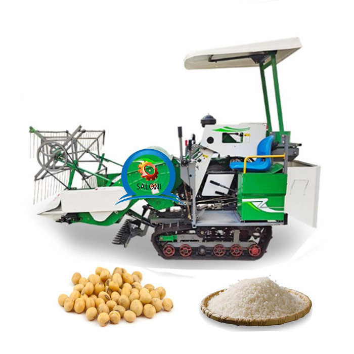 hot sale  small crawler rice harvester, mini soybean harvester mini combine harvester in sri lanka