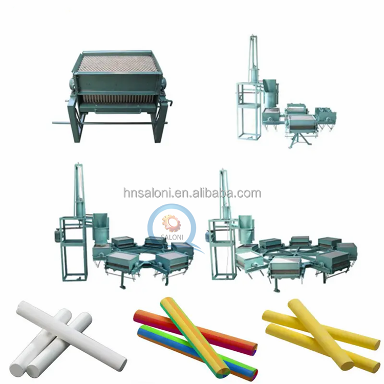 factory price school chalk production line 1|2|4|8 molds chalk making machine price