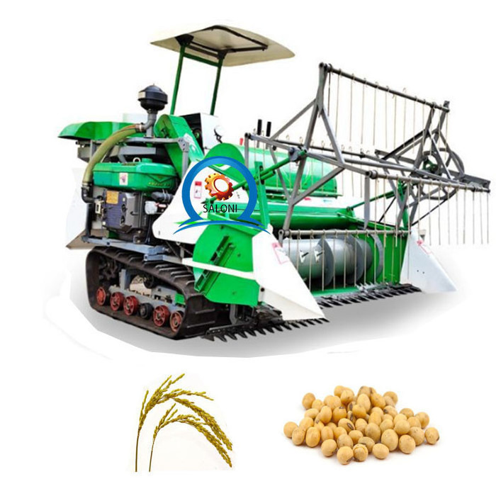 hot sale  small crawler rice harvester, mini soybean harvester mini combine harvester in sri lanka