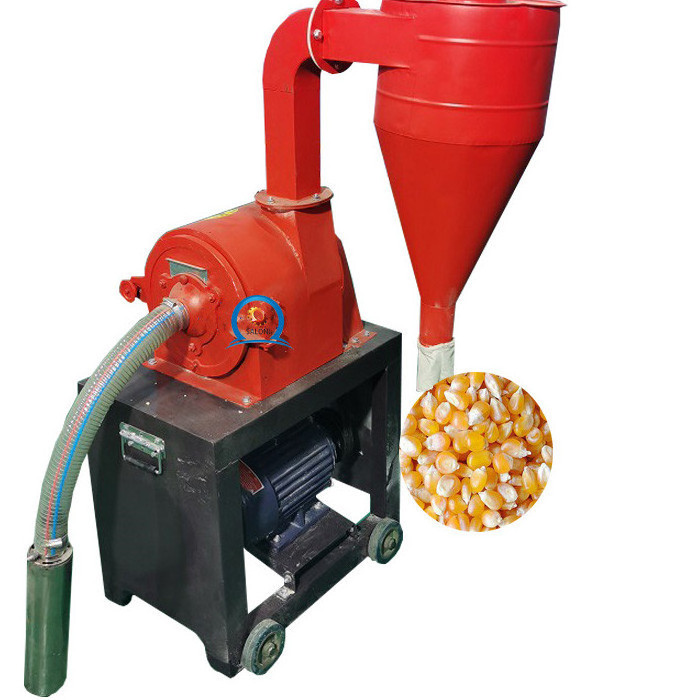 hot sale self suction soybean crusher/soybean grinder