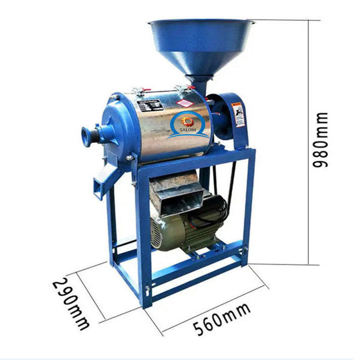 hot sale electric wheat /rice/bean/corn/maize mill grinder /grain grinding machine 40--120 kg/h