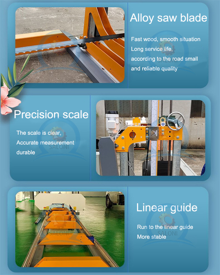 professional wood mill band saw sawmill diesel sawmill portable bandsaw mobile sawmill for sale