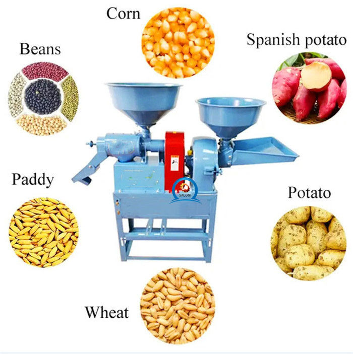 hot sale small complete set combined rice mill processing machine/ parboiled rice milling machine and polishing machine