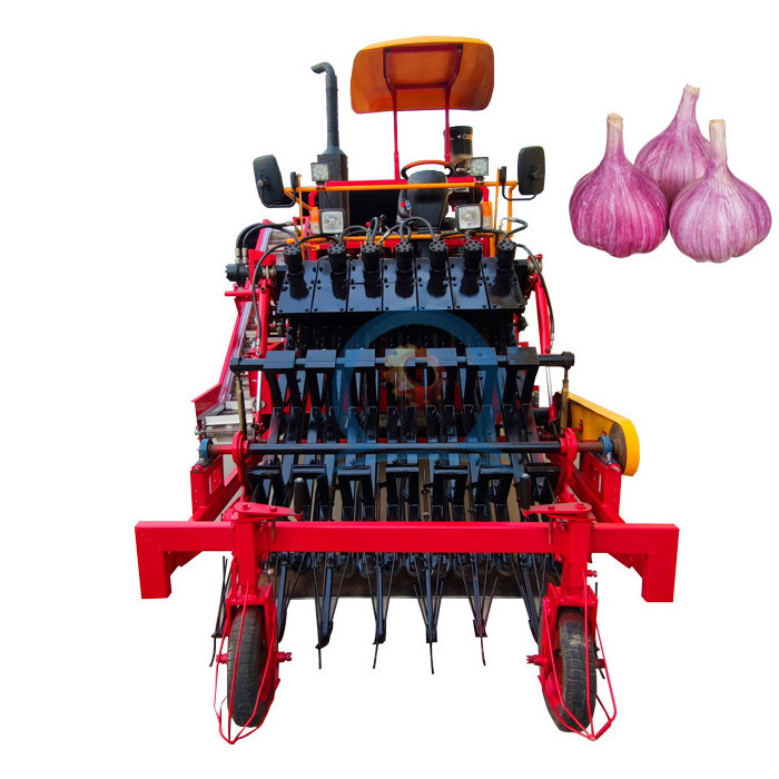 hot sale garlic combine harvester/automatic garlic root cutter/garlic combined harvester