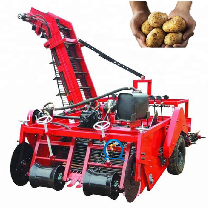 hot sale potatoes harvest machinery 4u-1 single row potato harvester mounted tractor uesd farm machine