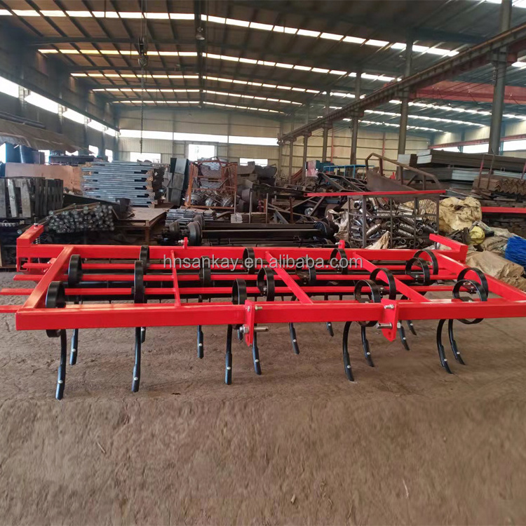 Agricultural equipment  high-quality ridging machine spring tooth harrow with S tine