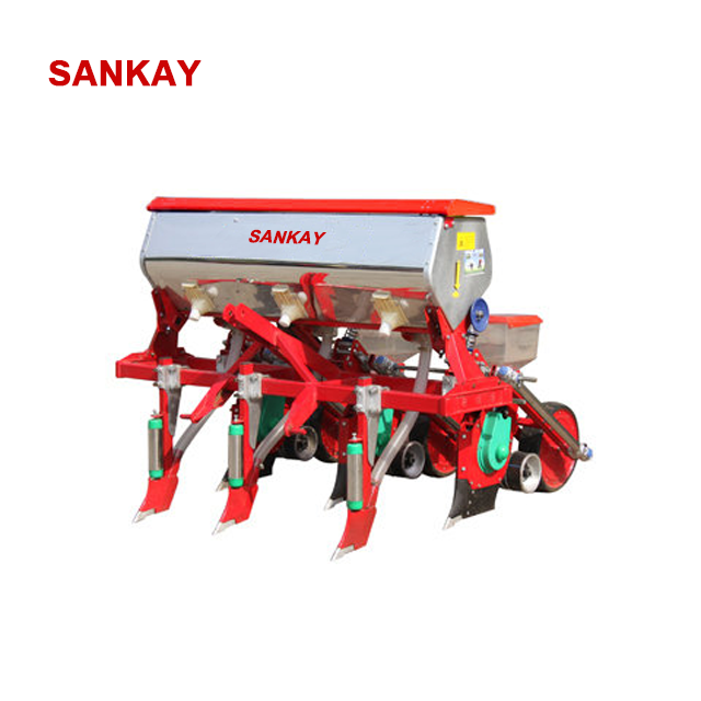 Corn seeder machine for seeding maize/soybean