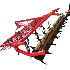 Agricultural equipment  high-quality ridging machine spring tooth harrow with S tine