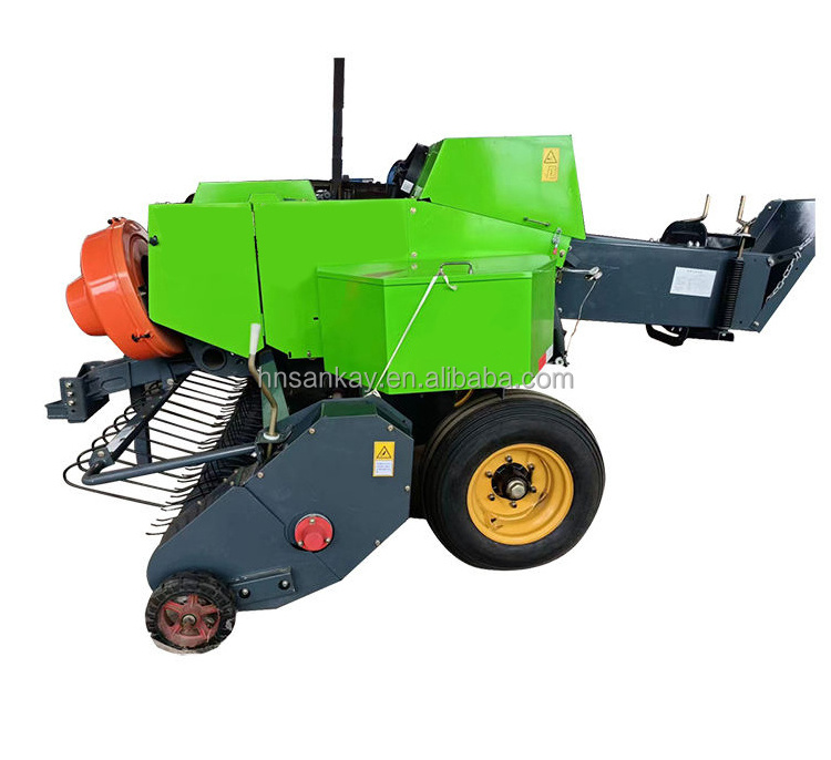 hydraulic silage press baler mini square hay baler grass square baler wrapper machine for sale