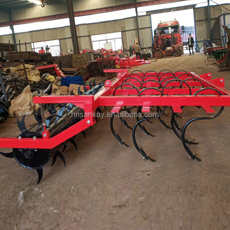 Agricultural equipment  high-quality ridging machine spring tooth harrow with S tine