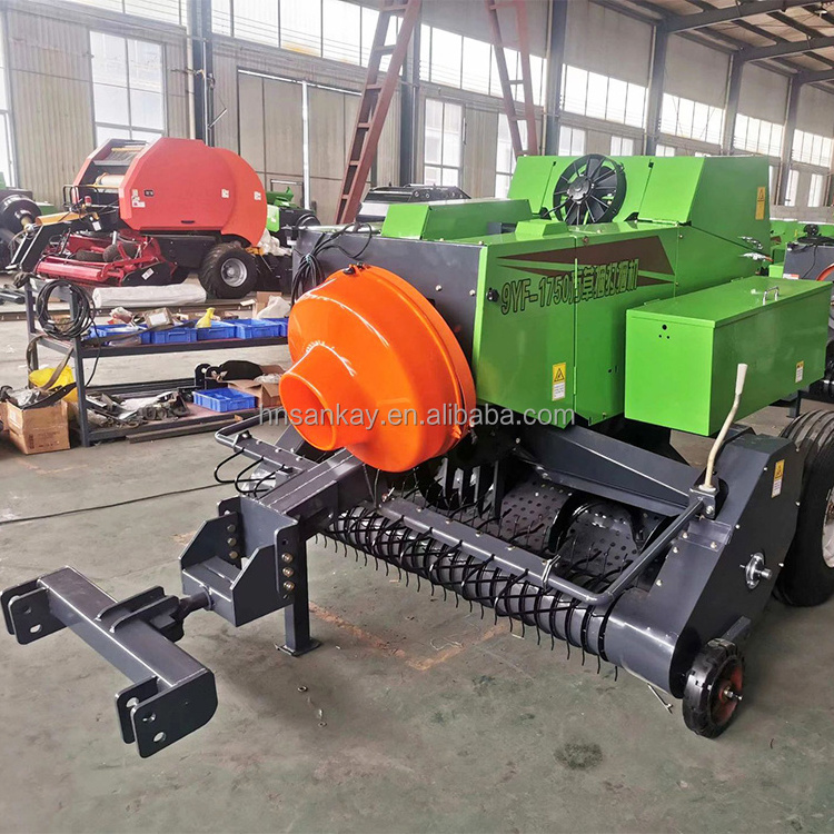 hydraulic silage press baler mini square hay baler grass square baler wrapper machine for sale