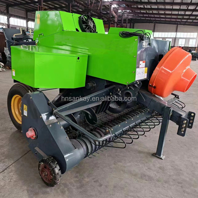 hydraulic silage press baler mini square hay baler grass square baler wrapper machine for sale