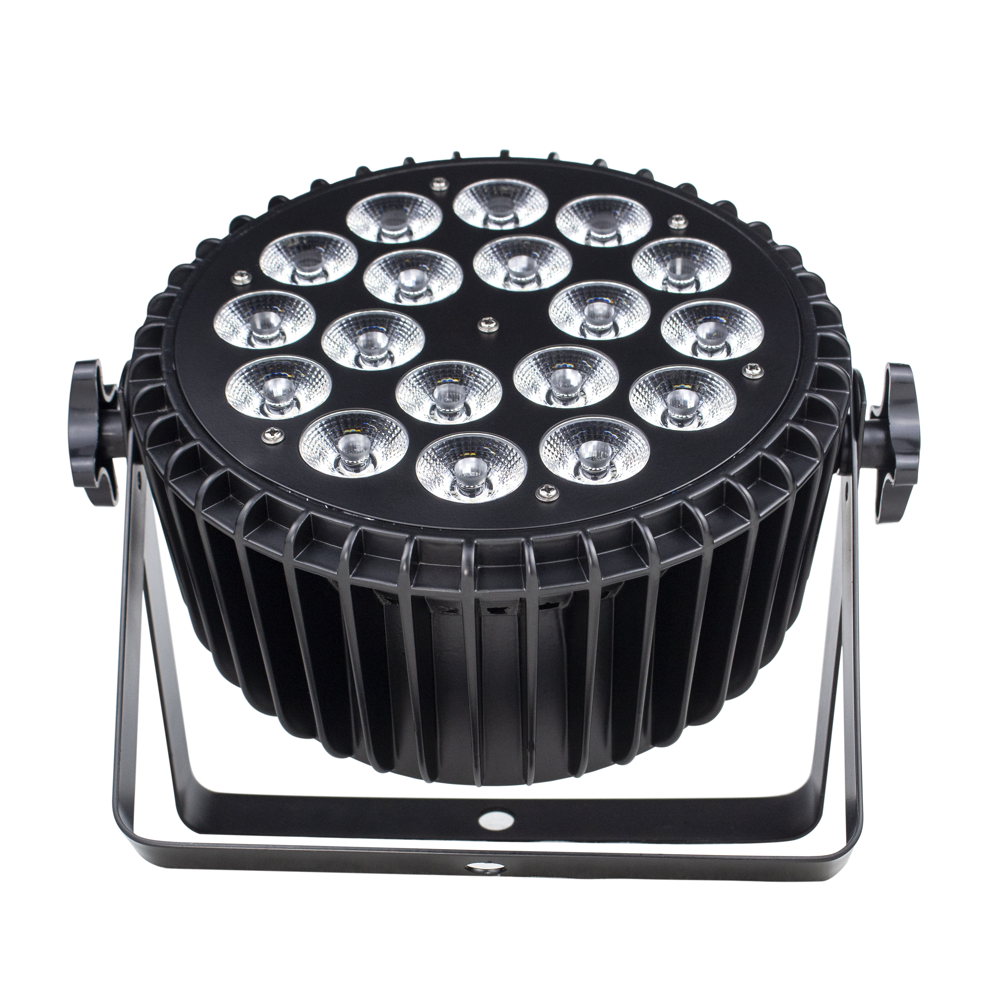 Par Light Waterproof Outdoor 18x10W RGBW 4in1 Stage Light DMX512 Flat Waterproof LED Par