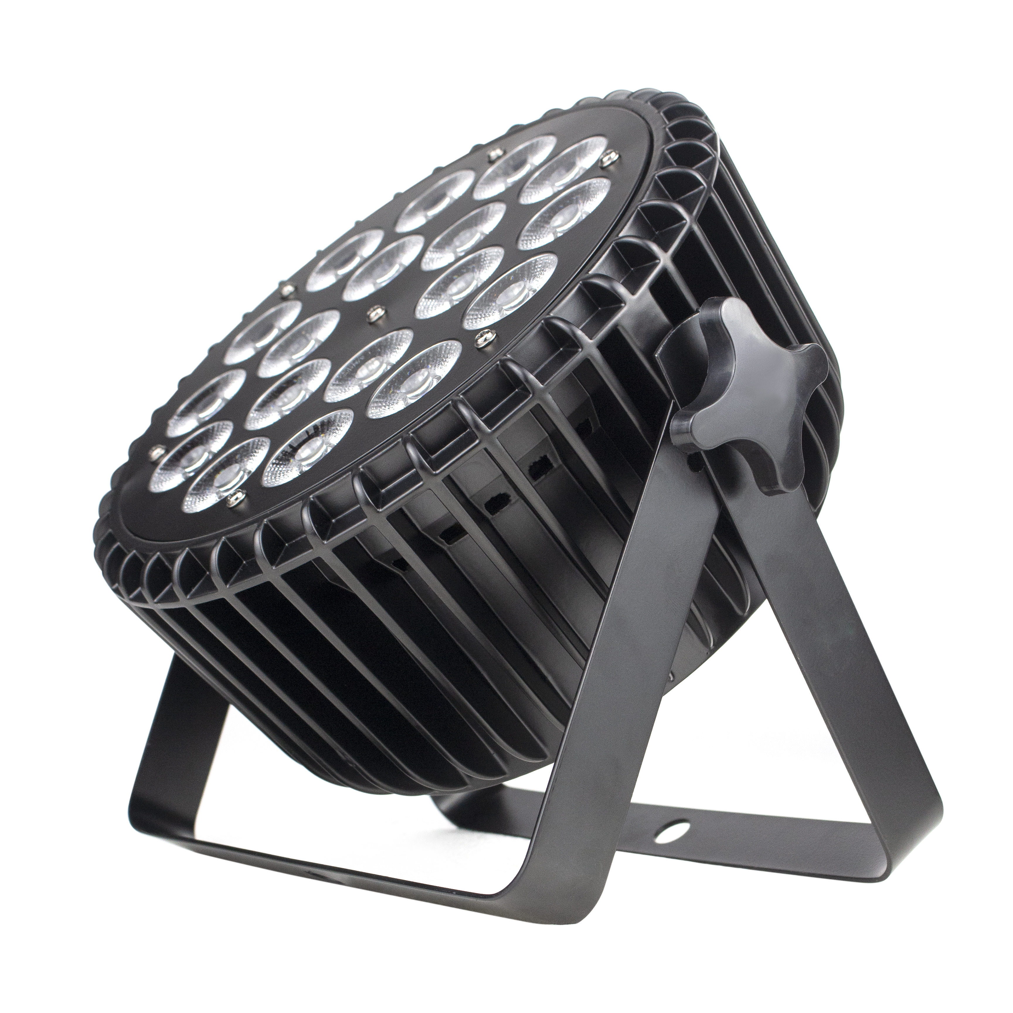 Par Light Waterproof Outdoor 18x10W RGBW 4in1 Stage Light DMX512 Flat Waterproof LED Par