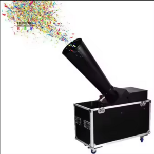 Small Stage Effect Confetti Cannon Machine Rainbow  Effect Paper DMX Launcher For Party Stage