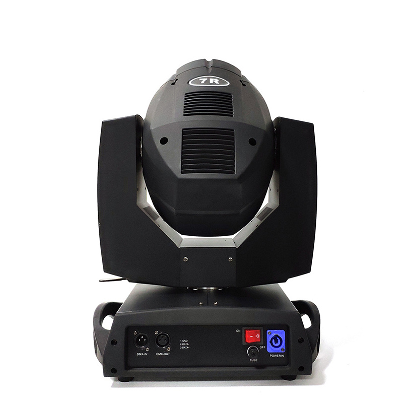 230W R7 Platinum Lamp 3-in-1 Moving Head Light with Double Dual Prism Beam for KTV Nightclub  Disco Lights Stage Lights