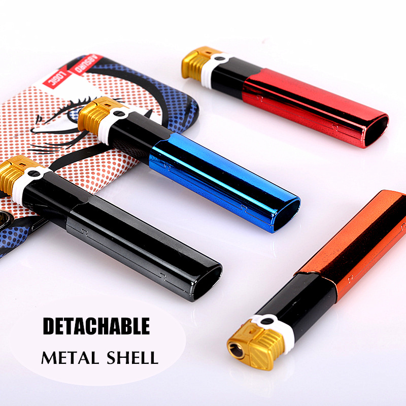 China factory direct supply vaper smoking accessories Z928 custom logo printing metal shell blue flame turbo jet lighters