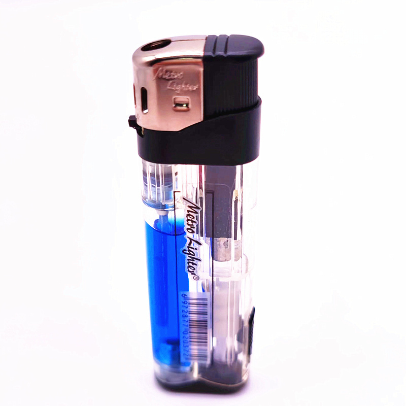 Cheap price L309 gas refillable LED electric flame cigarette lighter