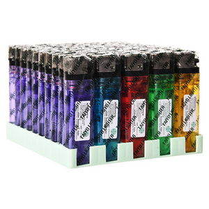 Cheap price transparent colorful Thailand style C063-F cigarettes flint disposable pocket plastic gas encendedores lighters