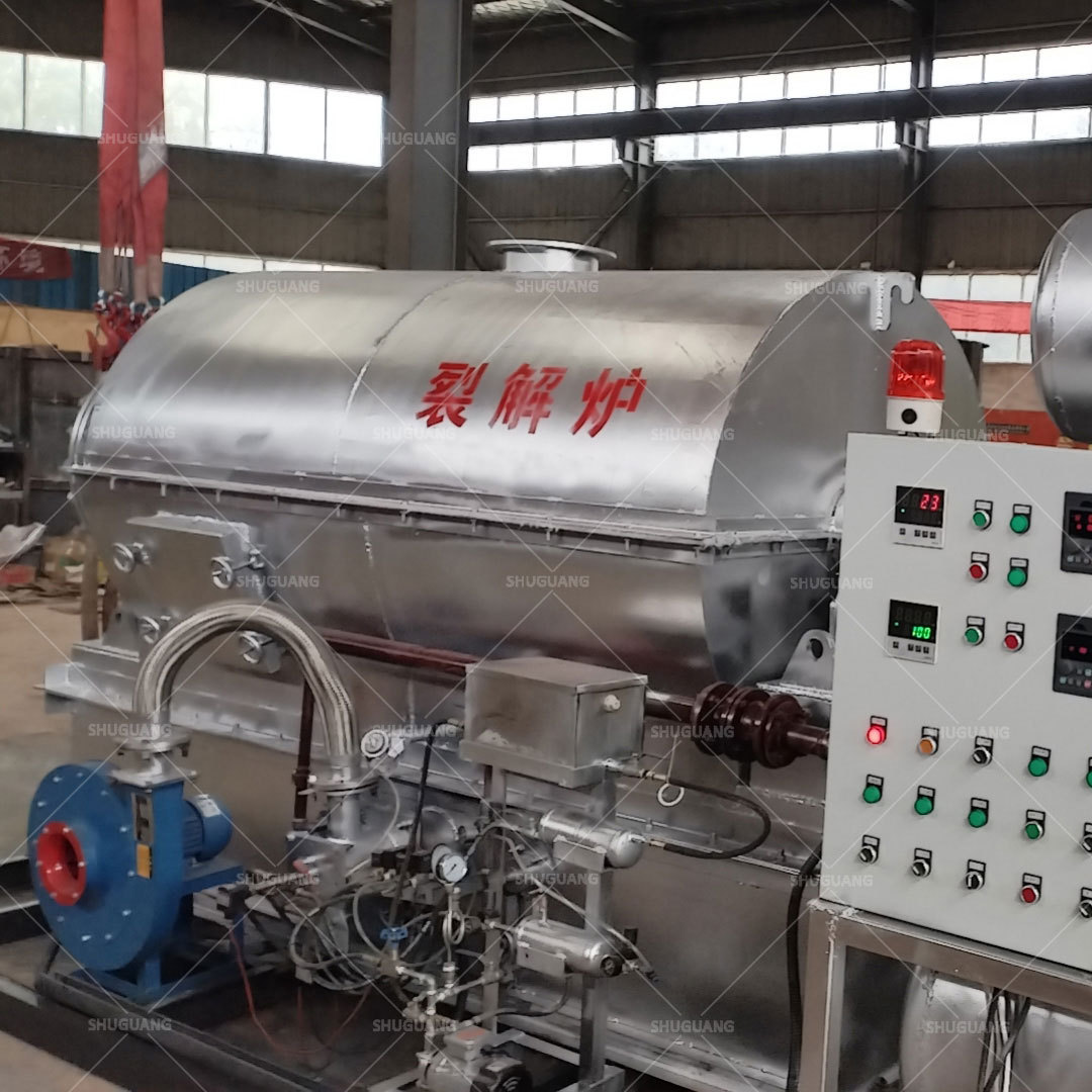 Diesel Oil Recycling Waste Tyre Recycling Machine 30t Continuous Pyrolysis