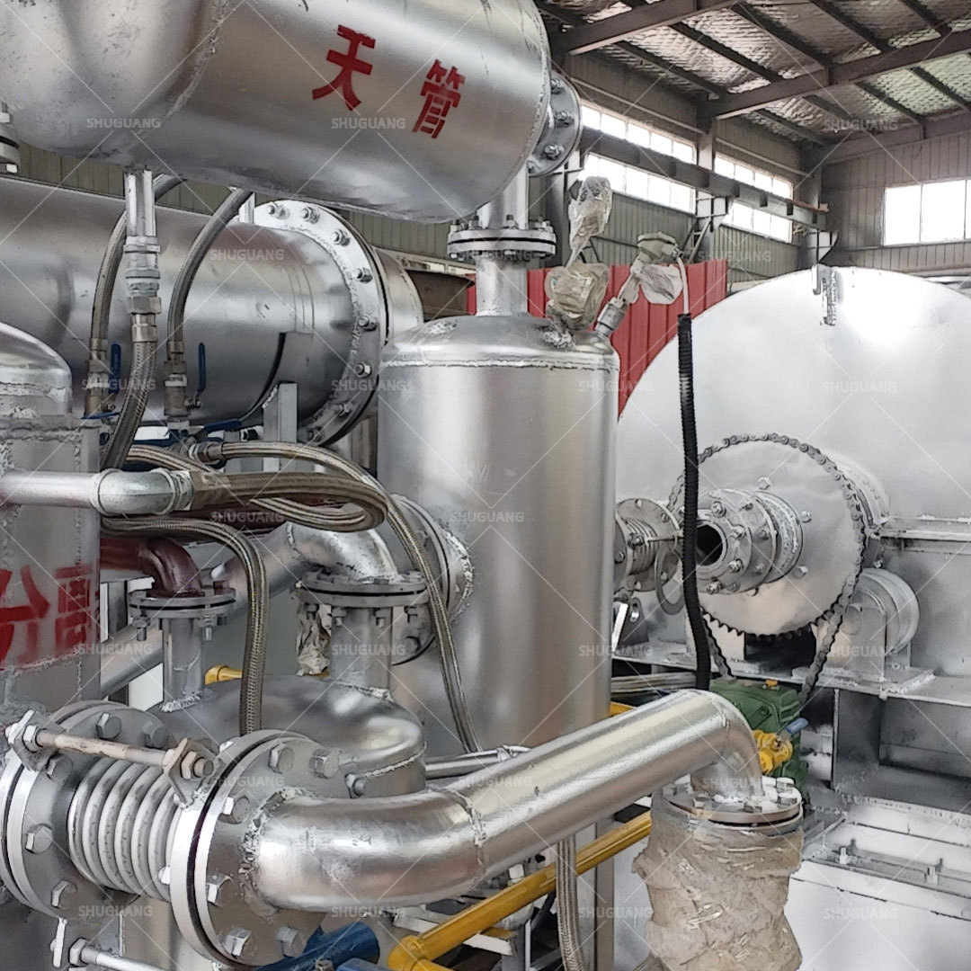 Diesel Oil Recycling Waste Tyre Recycling Machine 30t Continuous Pyrolysis